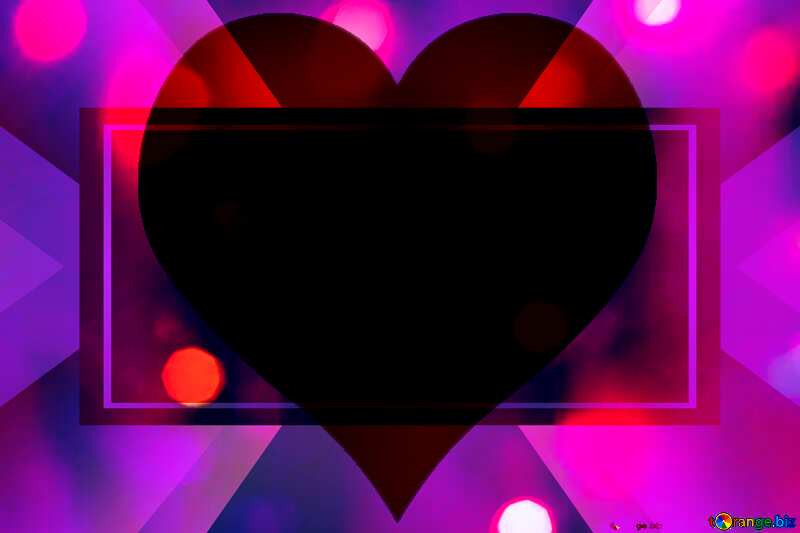 Congratulations love  heart  background layout design №15131