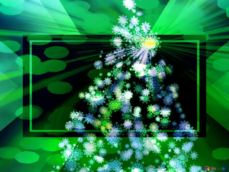 Clipart Christmas tree snowflakes Rays responsive design №40736