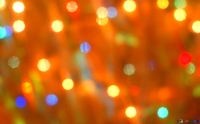 Lights in the  bokeh  background №24612