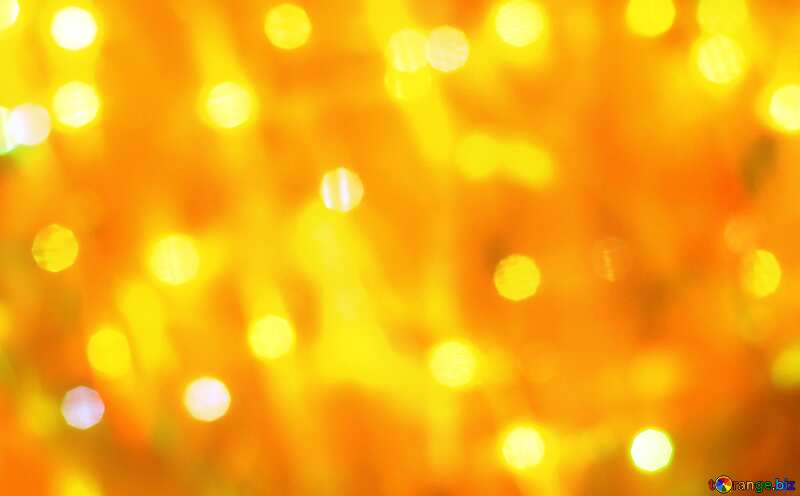 Lights in the bokeh yellow background №24612