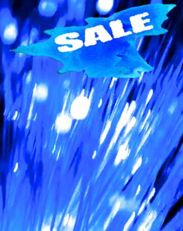FX №195224 winter sale banner template design background Lights Reflections