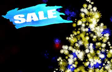 FX №195418 Christmas tree clipart Sale Background