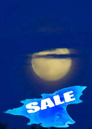 FX №195501 Full moon Sale background