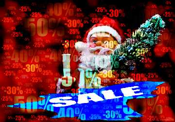 FX №195780  Store discount dark background. Christmas Sale