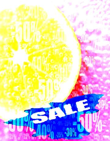 FX №195822  Sale Juice Background Store discount dark background.