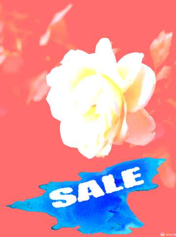 FX №195459 Sale background Rose Flower