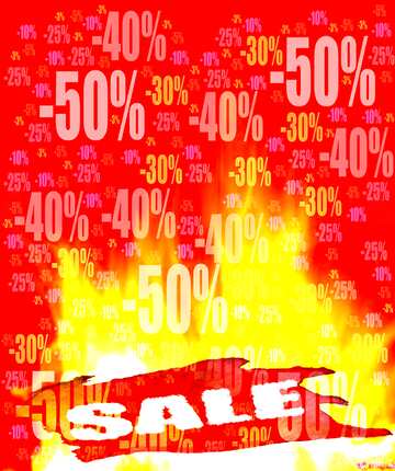FX №195950  Fire Wall Hot Sale Poster background Store discount dark background.