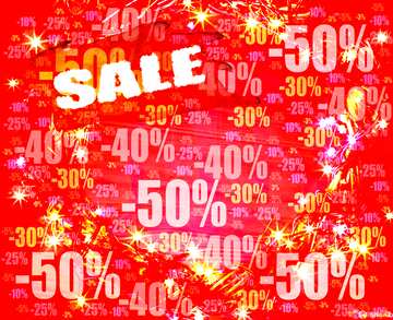 FX №195790  Happy New Year Christmas Wreath Sale Background Store discount dark background.