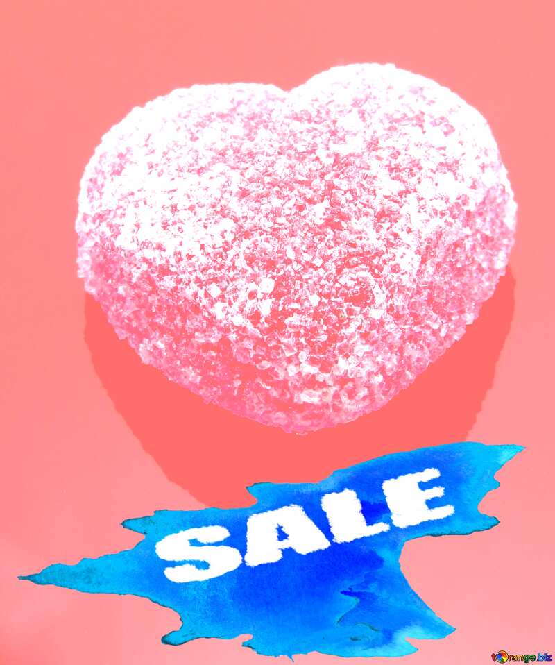 Love Heart candy Sale background №18523