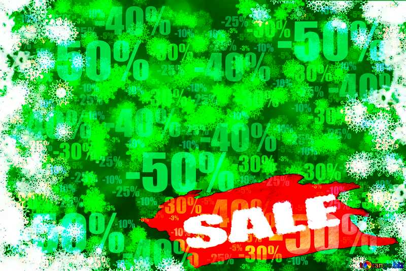  Green Background Christmas Sale Store discount dark background. №40705