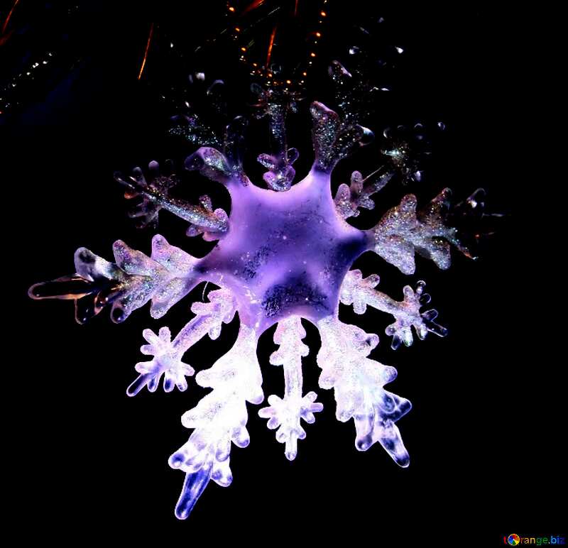 crystal snowflake №2393