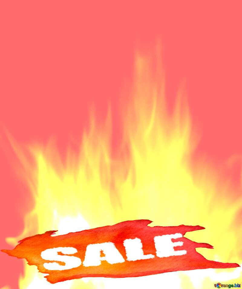 Fire Wall Hot Sale Poster background №9546