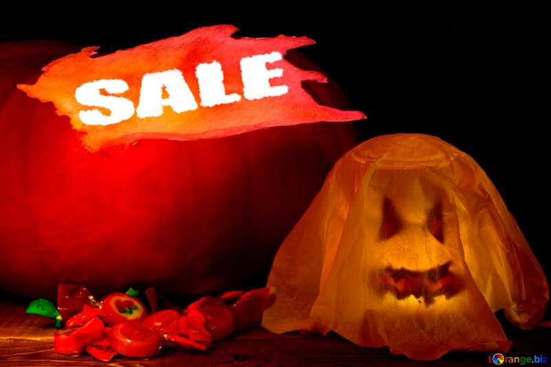 Download free picture Candy on Halloween Sale on CCBY License Free