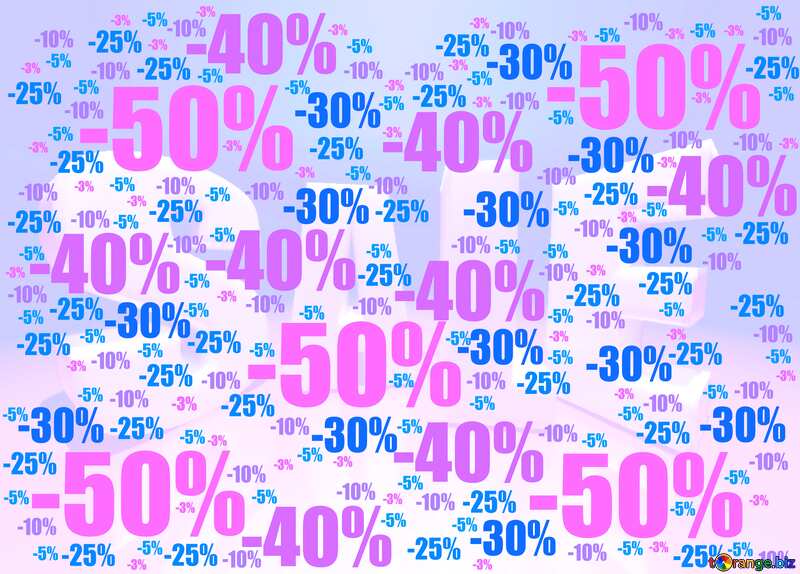 Store discount pink background. №51545