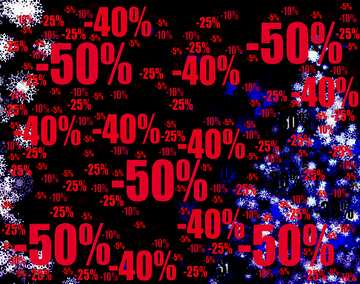 FX №196558 Christmas tree clipart Hot Sales Frame Background Shop promo dark background. Sale offer discount...