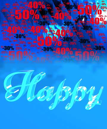 FX №196034  Sale offer discount template Happy Background