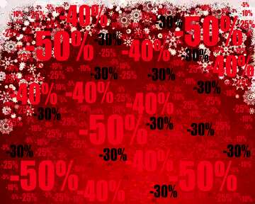 FX №196584  Dark Red Christmas background Sale offer discount template