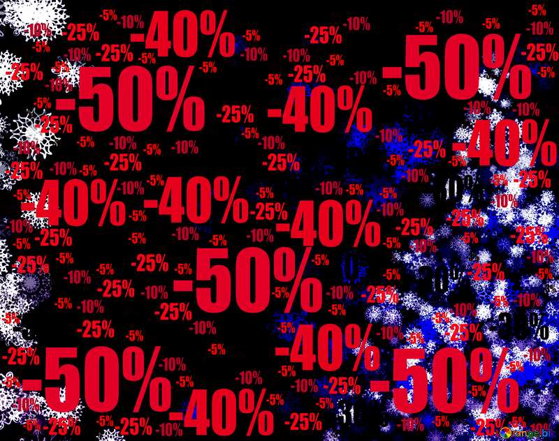Christmas tree clipart Hot Sales Frame Background Shop promo dark background. Sale offer discount template №40701