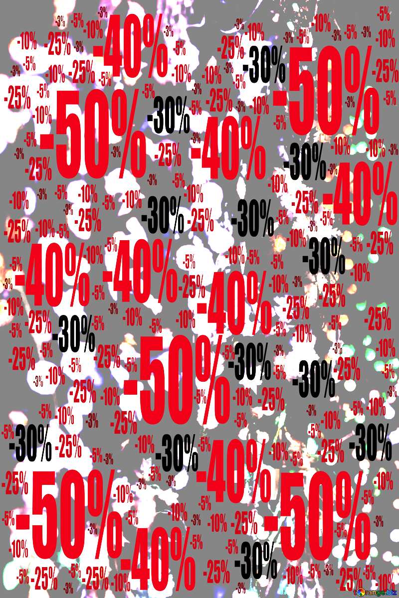  Christmas lights background Sale offer discount template №47929