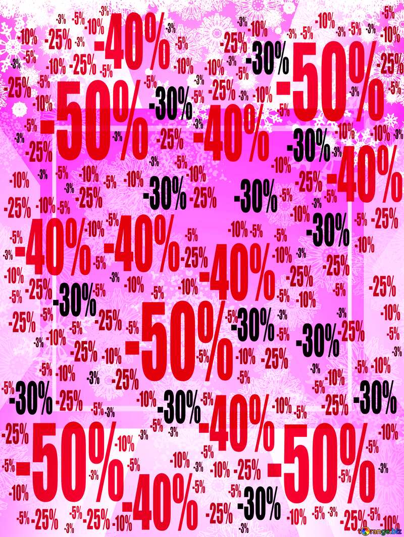  infographic Christmas background pink Sale offer discount template №40658