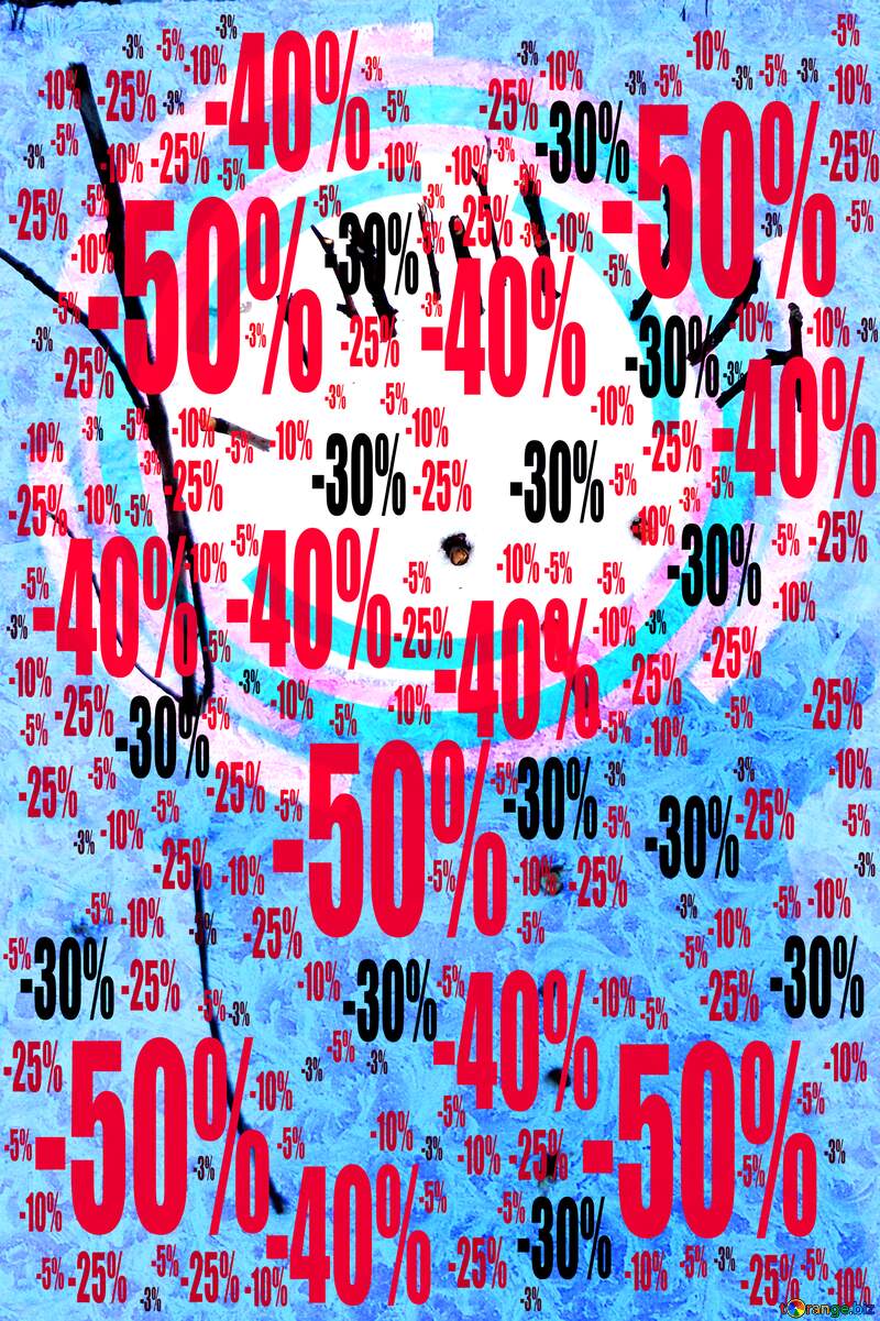  Snowman Frozen frame winter hot sale banner template design poster background Sale offer discount template №43058