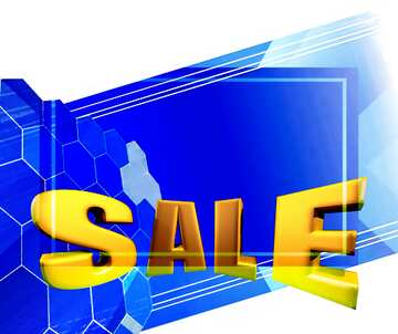 FX №197588  Sales promotion 3d Gold letters sale background Design Technology Template