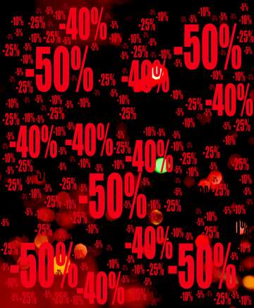 FX №197218  Christmas nice background Sale offer discount template
