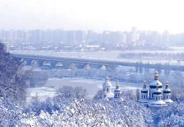 FX №197397 Kyiv  winter landscape