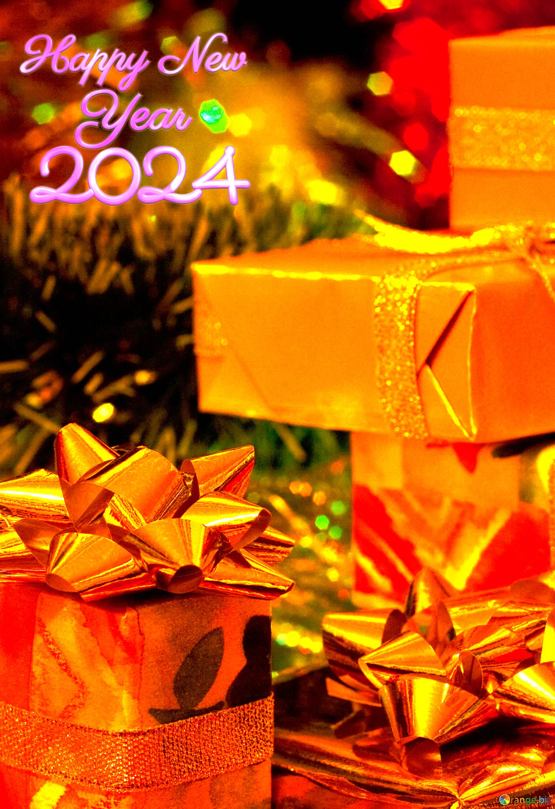 Gift happy new year 2024 Download free picture №23458