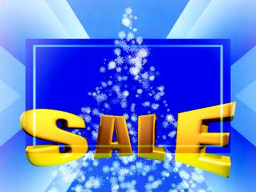 FX №198077  Sales promotion 3d Gold letters sale background Christmas Template