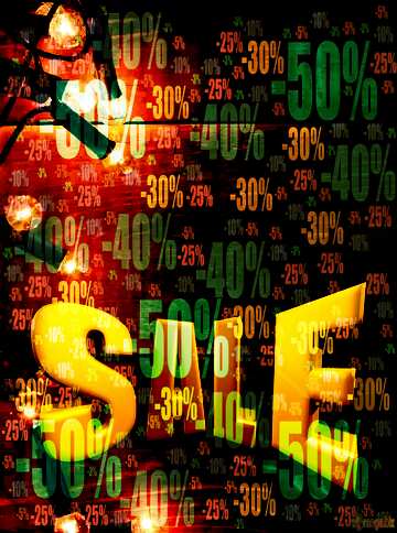 FX №198226 Winter Sales promotion background