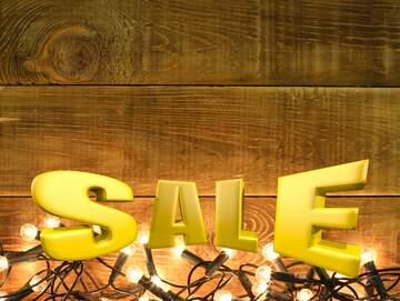 FX №198224 Christmas backdrop for Board announcements Sales promotion 3d Gold letters sale background