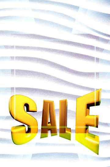 FX №198969 Texture pattern of curves Sales promotion 3d Gold letters sale background Template