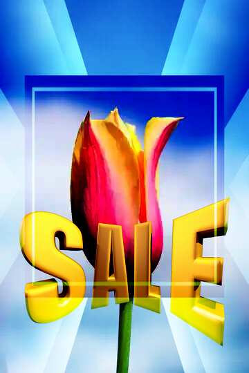 FX №198262  Sales promotion 3d Gold letters sale background Template