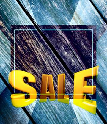 FX №198593 Texture of dark wood Sales promotion 3d Gold letters sale background Design Template