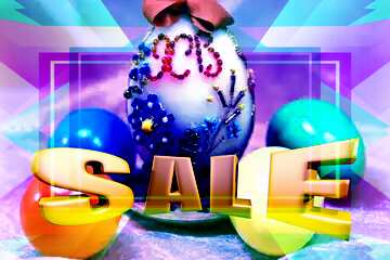 FX №199325  Easter egg decorated with beads Template Frame Sales promotion 3d Gold letters sale background