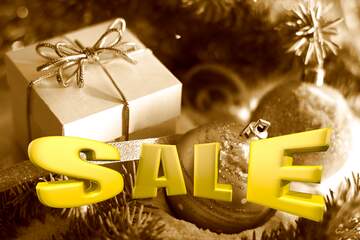 FX №199611 Christmas gifts Sales promotion