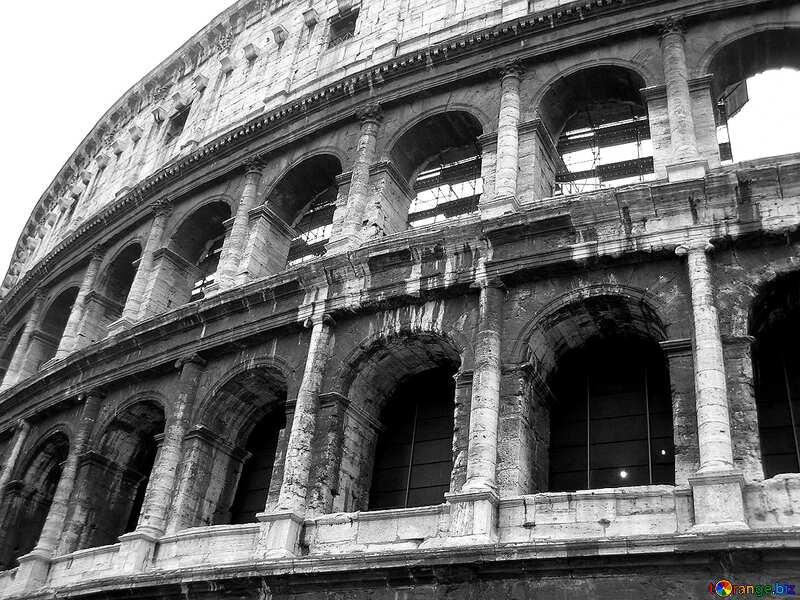 Ruins Roman Colosseum  №316