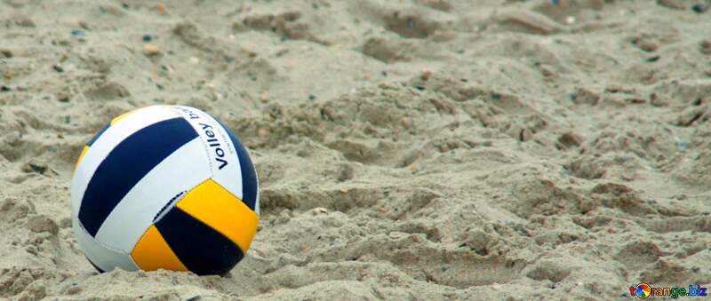 volleyball on beach №13695