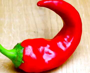 FX №20662 Image for profile picture Red pepper on the table.