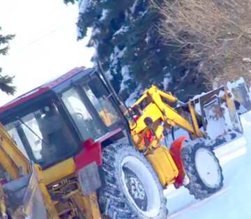 FX №20297 Image for profile picture Tractor moving snow.