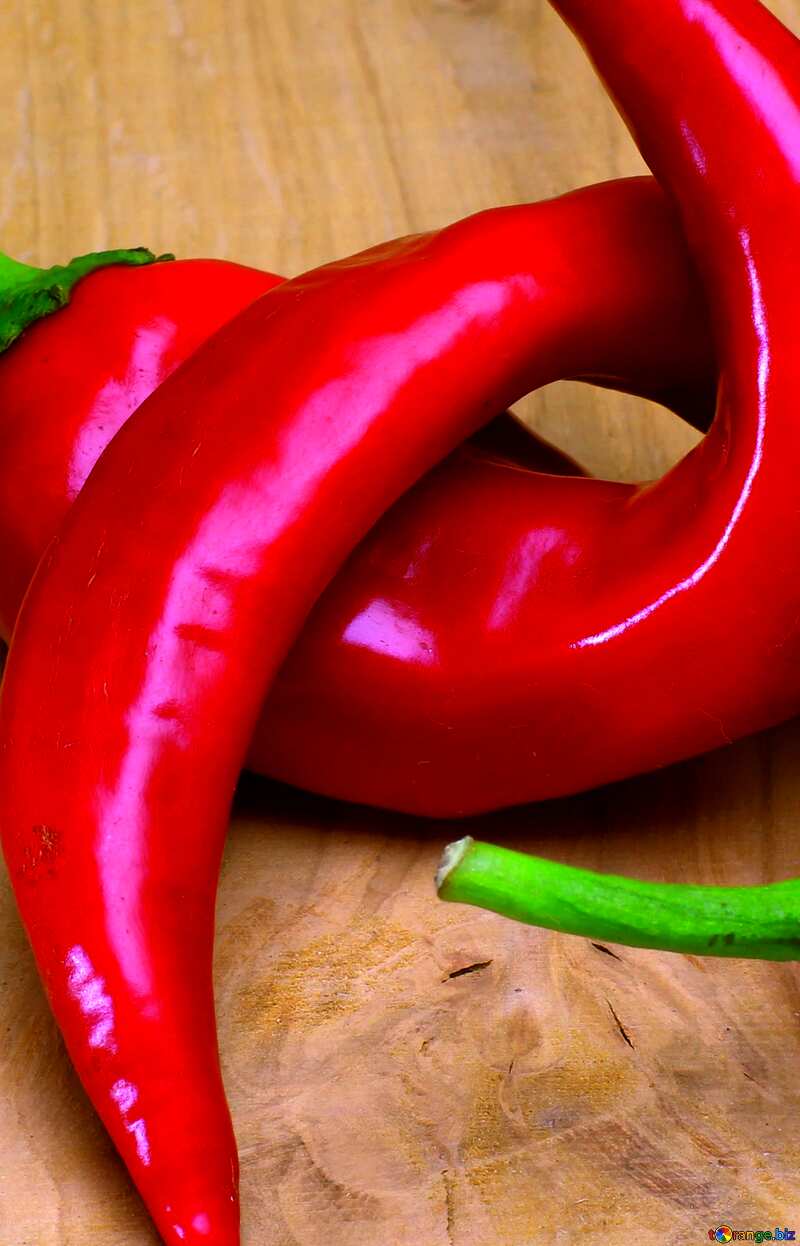 Bright colors. Hot pepper on the table. №46617
