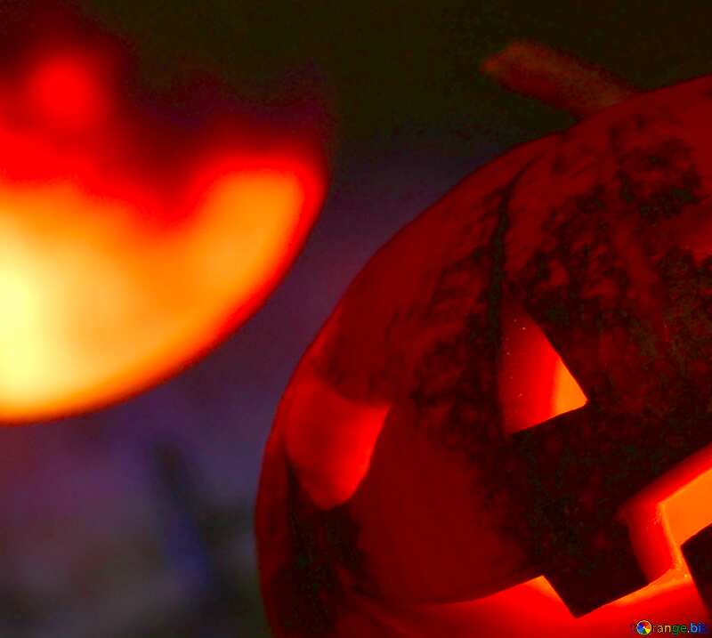 Image for profile picture Halloween pumpkin in the background of the moon. №46162