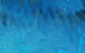 FX №200578 Polygon Geometric promotion light blue background with triangles