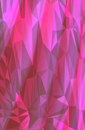 FX №200877 Sheets of paper pink Polygon background with triangles