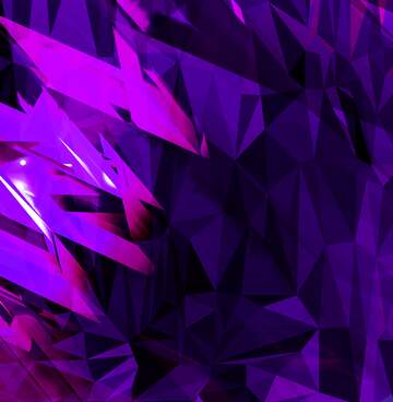 FX №200800 Purple abstract futuristic shape. Polygon background with triangles