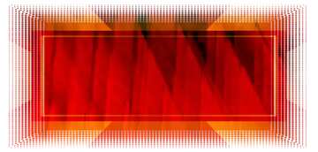 FX №200504  White frame border offset Design Banner Background Futuristic Geometric Red Promotion