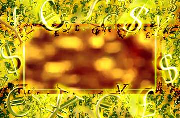 FX №200178  Golden background of the Christmas and new year Sales promotion 3d Gold letters sale Gold money...