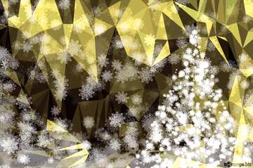 FX №200757 Christmas  background polygon