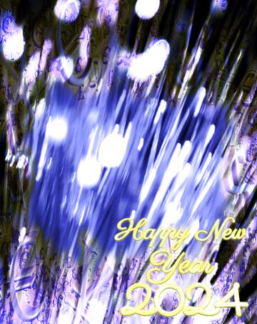 The effect of light. Vivid Colors. Fragment. Happy New Year 2020. 